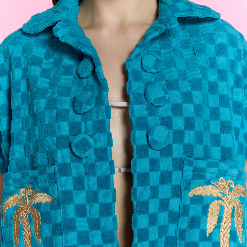 Thumbnail of Miami Muse Blue Short Set image