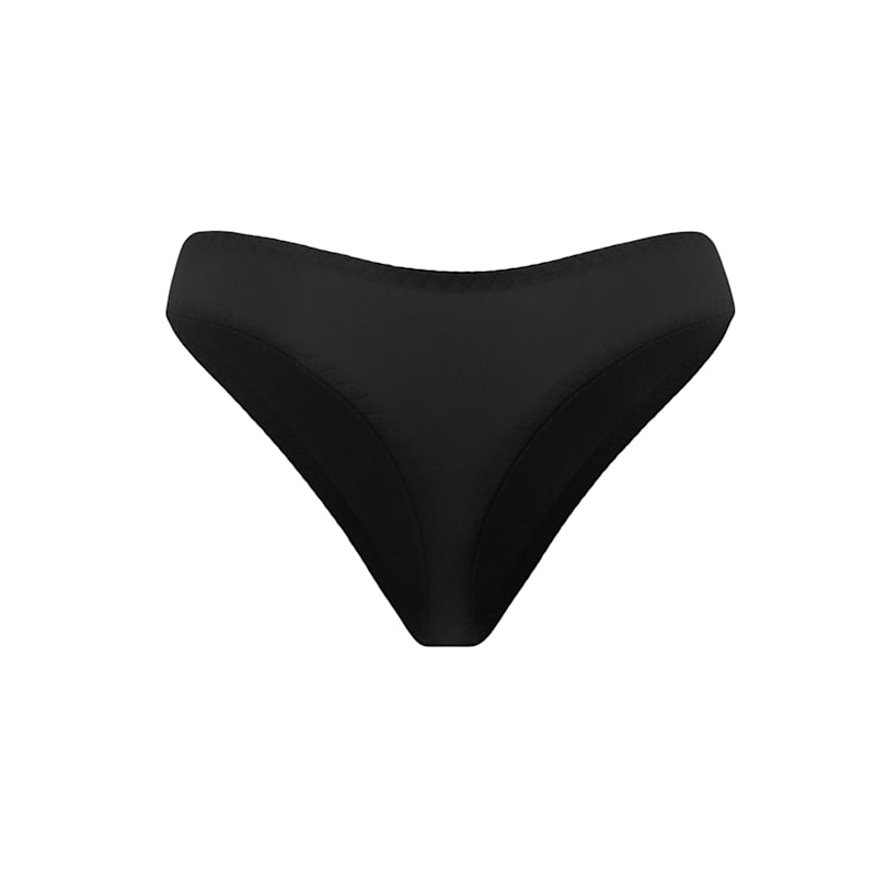 Microfiber String Panties Black | Darily Underwear | Wolf & Badger