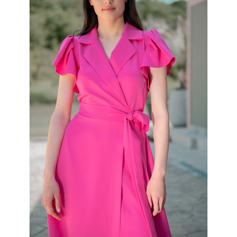 strapless open back dress Pink x Loveshackfancy Strapless Lace Mini Dress EVERBLOOMING Pink / XL main image 0