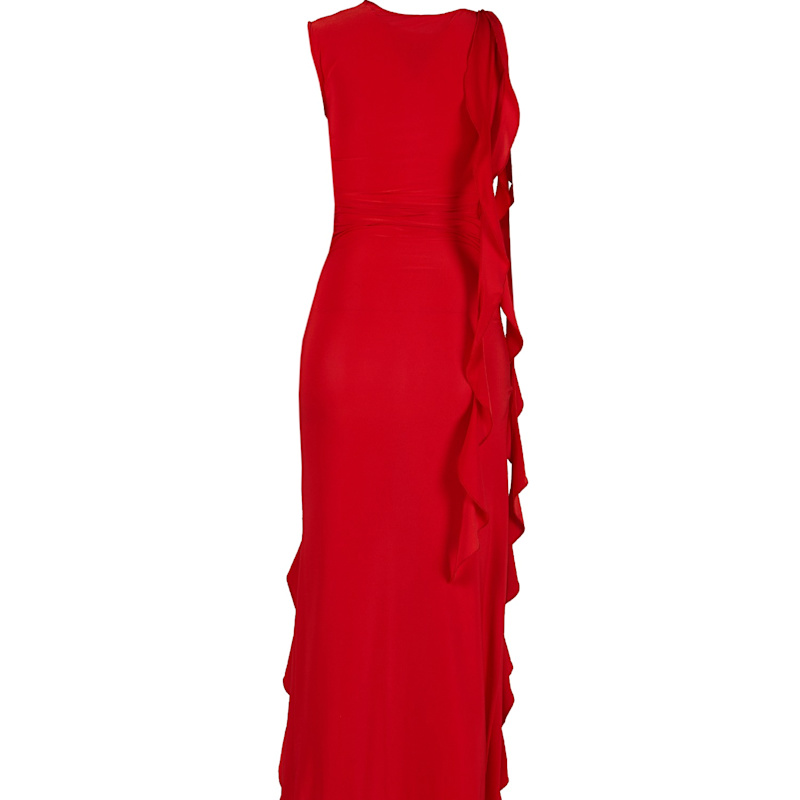 Thumbnail of Midi Kendall Dress-Red image
