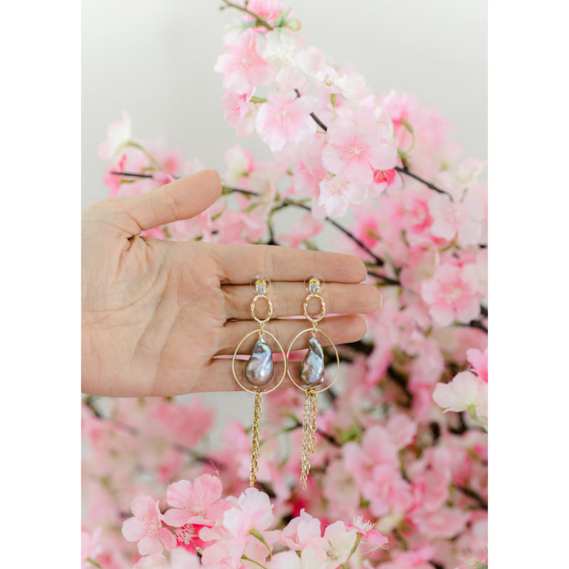 Thumbnail of Midnight Magic Earrings image