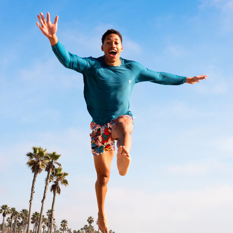 Thumbnail of Ultralight UPF Activity Shirt | Mens Long-Sleeve UV Sun Protection | Deep Ocean image