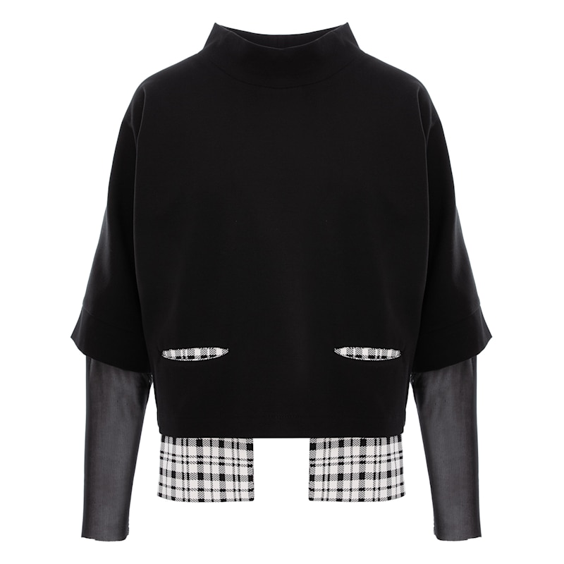 Thumbnail of Midnight Tee Contrast Blouse image