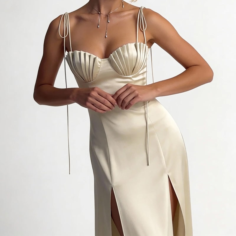 Milk Mermaid Dress | La Musa | Wolf & Badger
