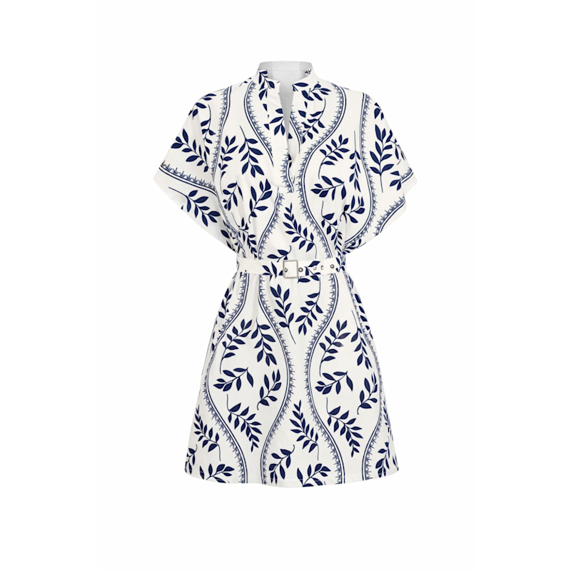 Thumbnail of Milo Belted Mini Shirt Dress image
