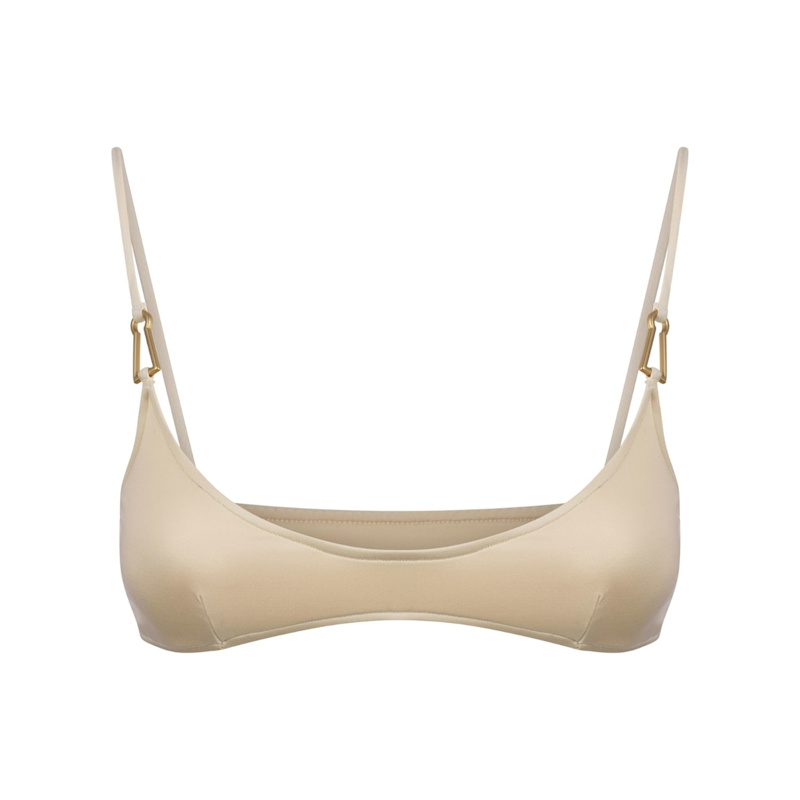 Thumbnail of Mina Bikini Top In Cream image