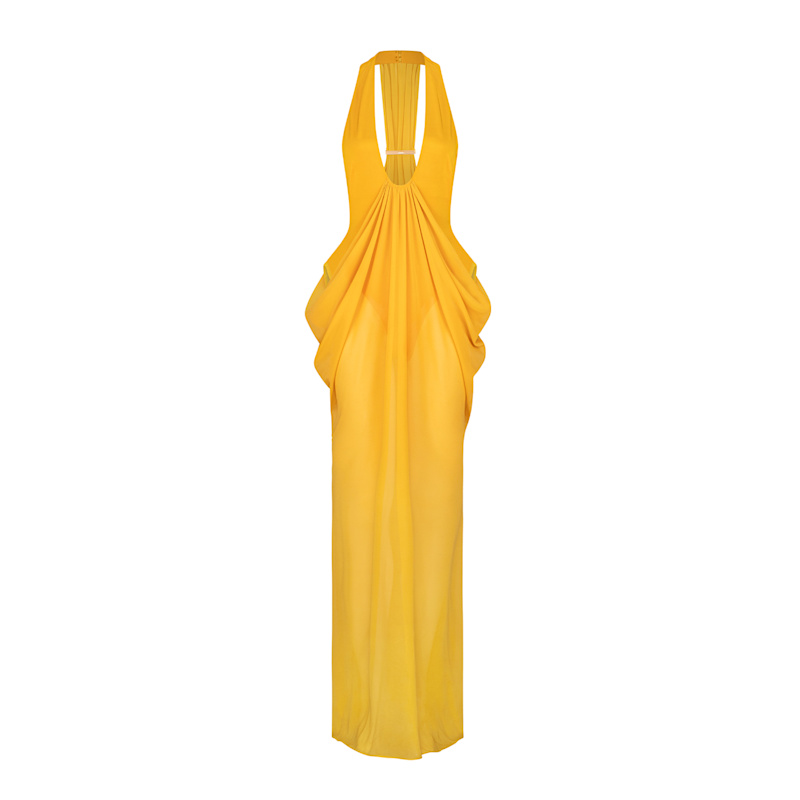 Mina Maxi Dress - Saffron | Atoir | Wolf & Badger