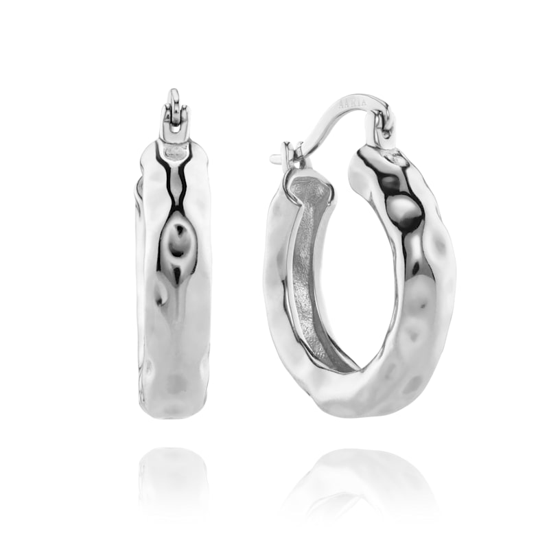 Thumbnail of Mini Chateau Hoops- Silver image