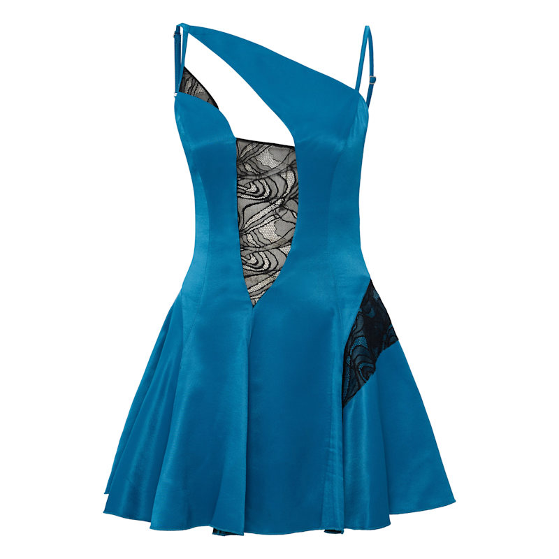 Thumbnail of Mini Dress - Moroccan Blue image