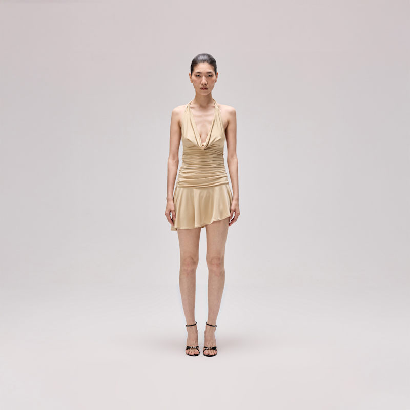 Thumbnail of Mini Dulce Dress-Beige image