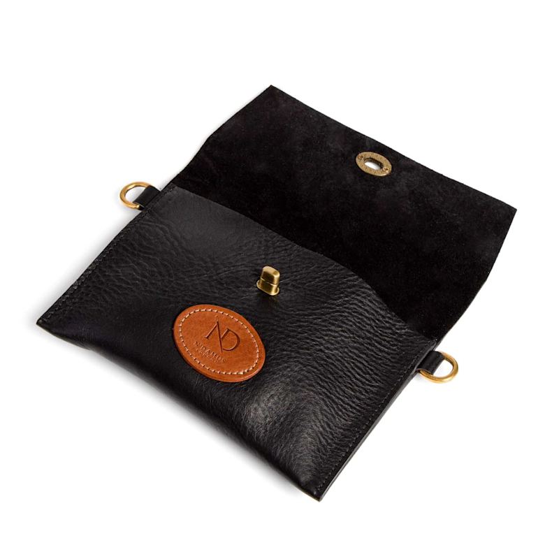 Thumbnail of Mini Hyde Black Leather Crossbody Bag image