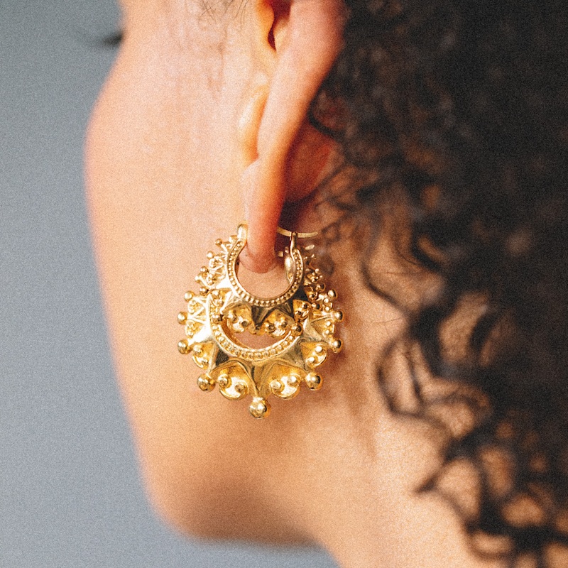 Thumbnail of Mini Joy Creole Hoops image