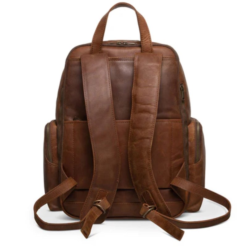 Thumbnail of Minimal Handmade Leather Backpack For Everyday - Minelli image