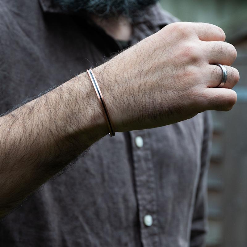 Thumbnail of Great Healer Men's Solid Copper Cuff image