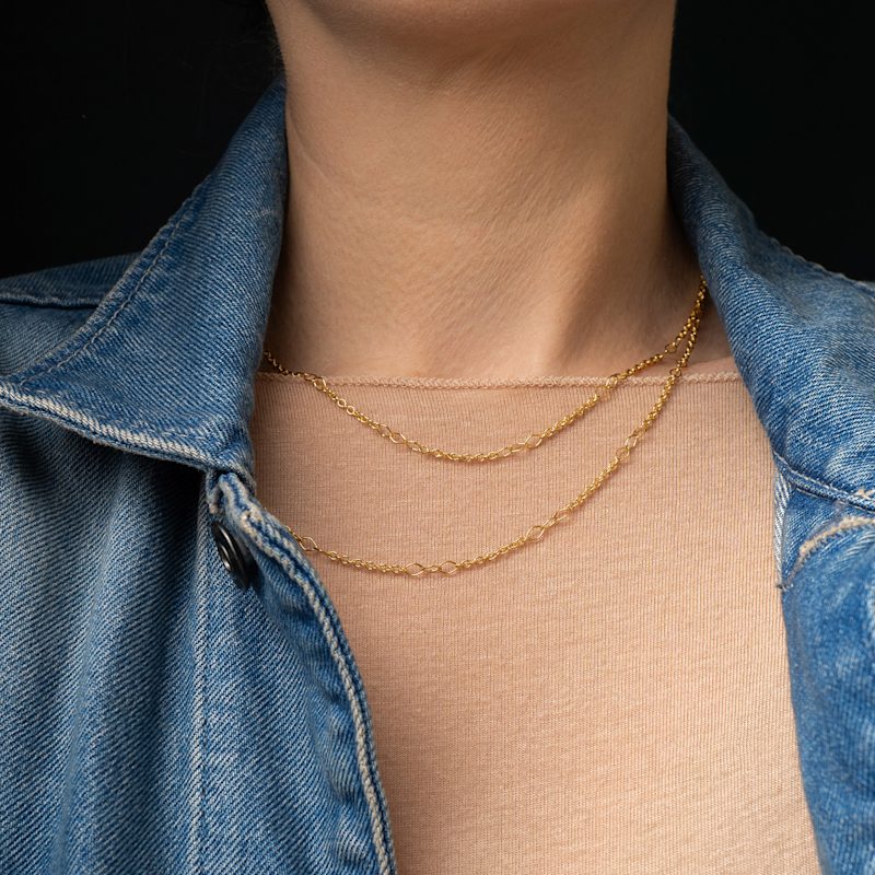 Thumbnail of Gold Link Necklace image