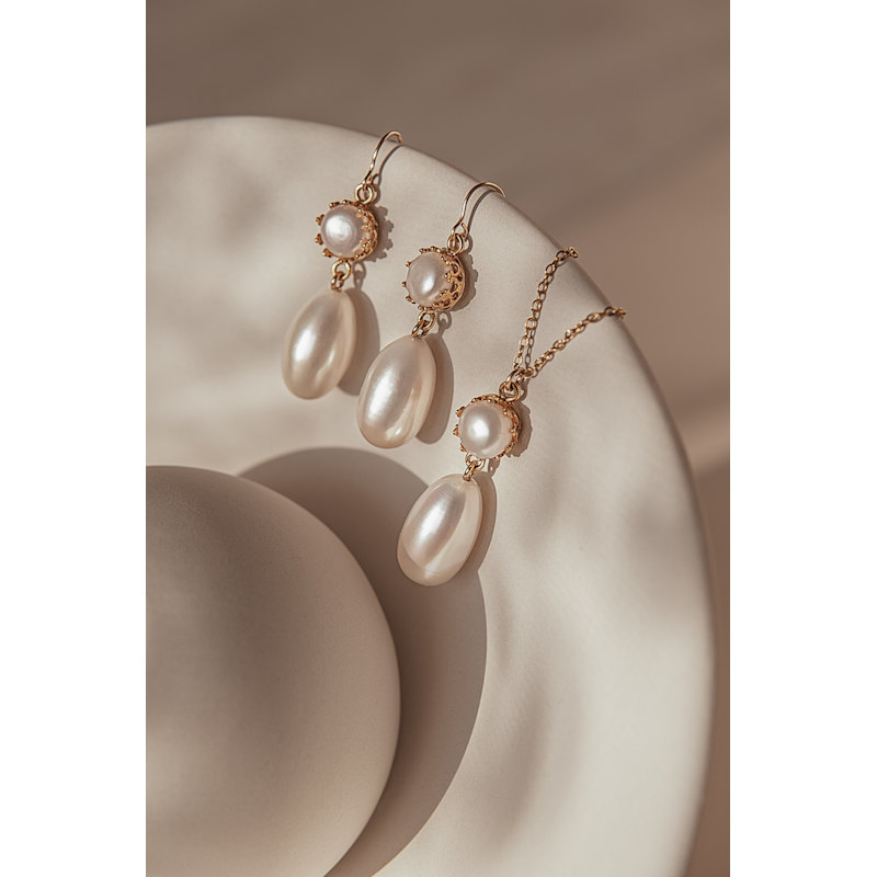 Thumbnail of Mira Pearl Earrings image