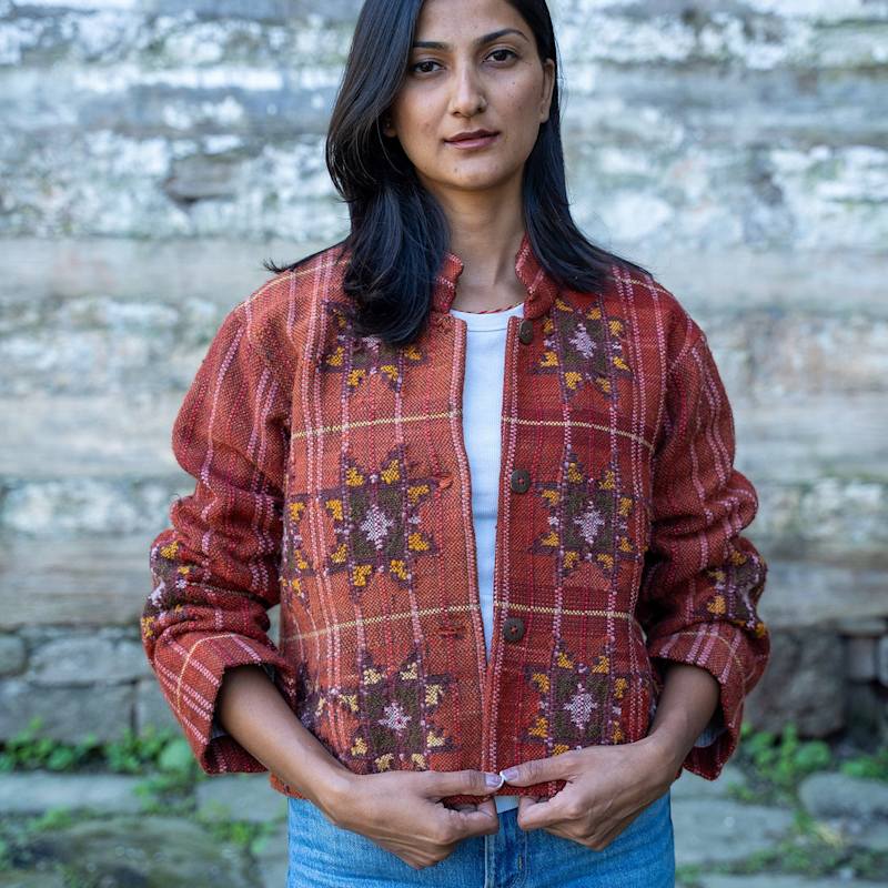 Thumbnail of Mirach Short Jacket Madder Red image