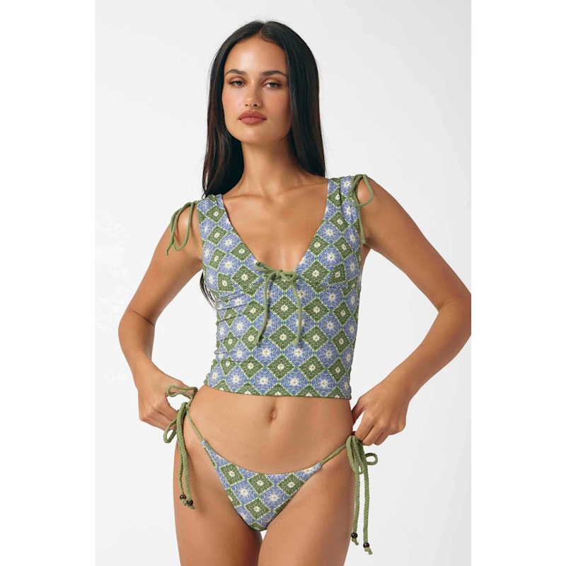 Thumbnail of Miranda V-Neck Tankini Top / Sampieri image