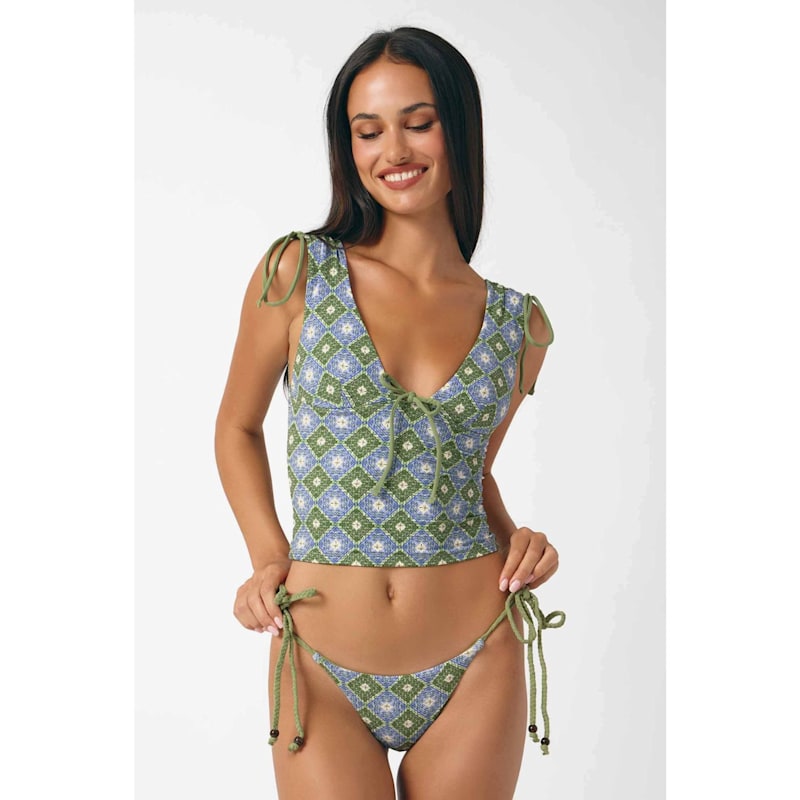 Thumbnail of Miranda V-Neck Tankini Top / Sampieri image