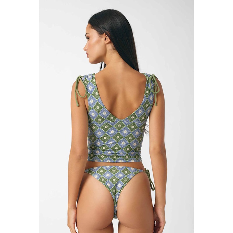 Thumbnail of Miranda V-Neck Tankini Top / Sampieri image