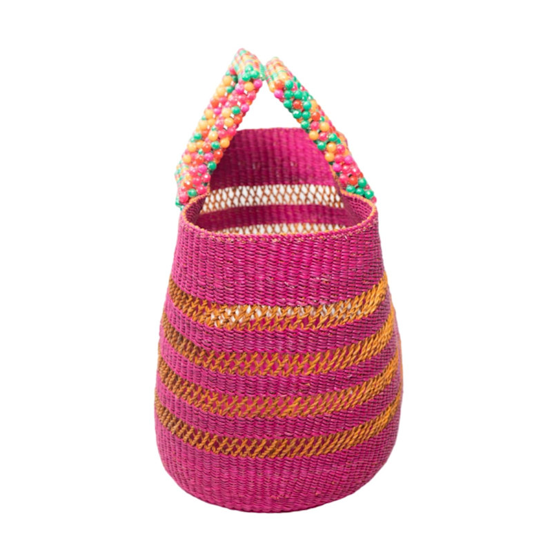 Thumbnail of Mirembe Straw Basket Bag image