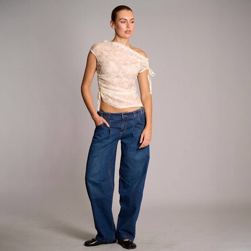 Thumbnail of Mischa Ivory Burnout Top image