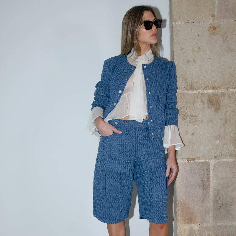 Miss Av Jacquard Shorts | Audrey Vallens | Wolf & Badger