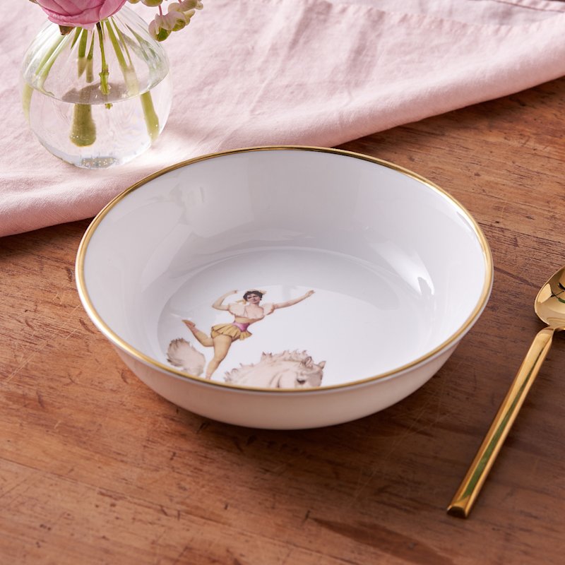 Thumbnail of Miss Rose Bone China Dessert / Soup Bowl image