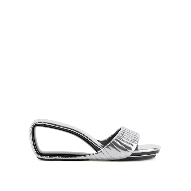 【ほぼ未使用】UNITED NUDE ミュール シルバー Mobius Mid Puffier - Silver | United Nude | Wolf & Badger