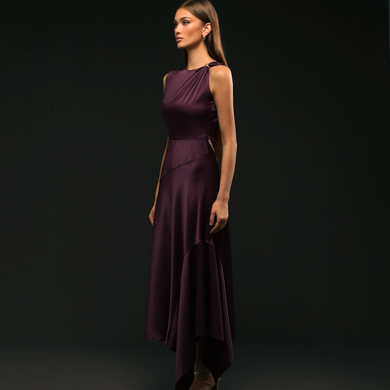 Thumbnail of Modern Heritage Ring Dress-Burgundy image