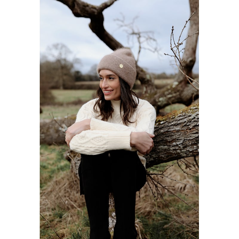 Thumbnail of Mohair Fawn Beanie image