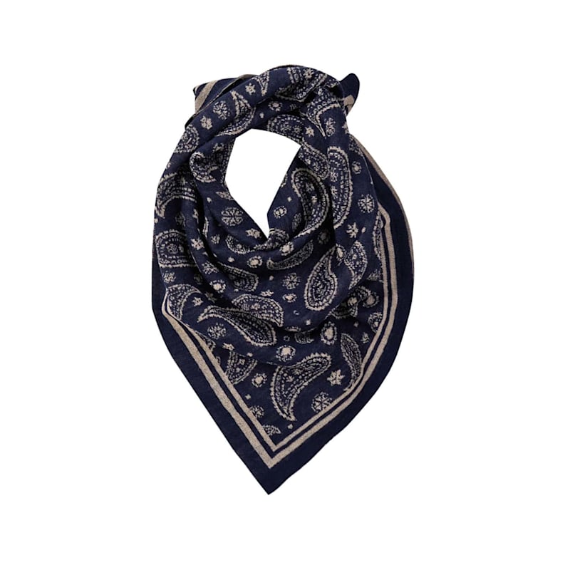 Thumbnail of Mohair Foulard Navy image
