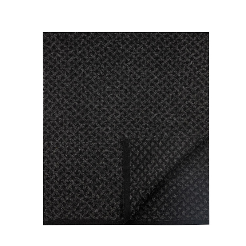 Thumbnail of Mohair Men Scarf Hittite Black-Grey image