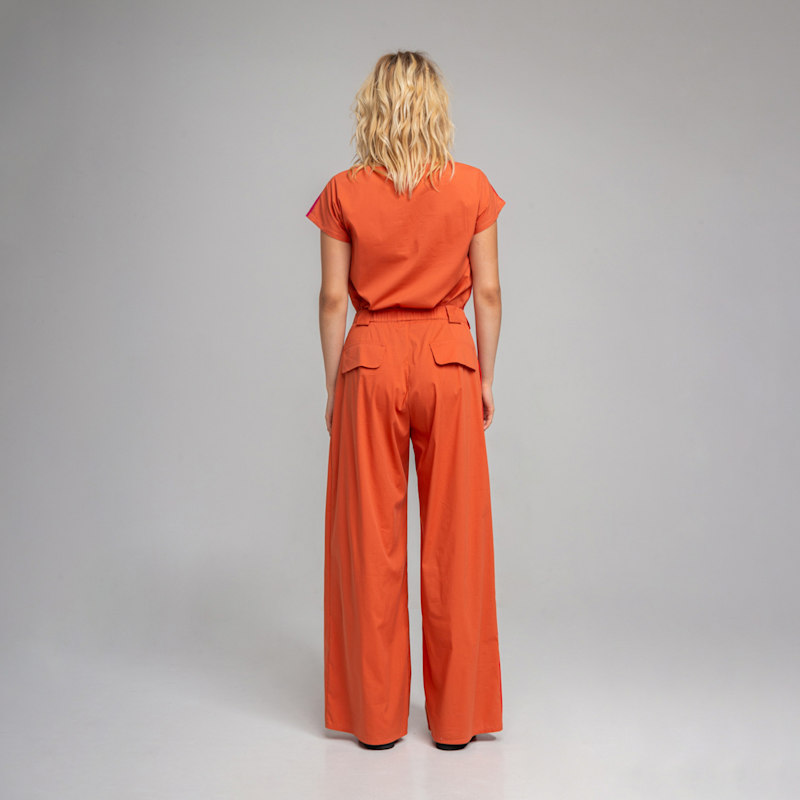 Thumbnail of Mona Red Palazzo Pants image