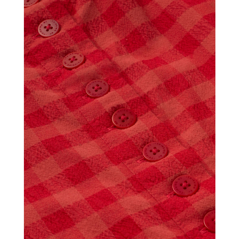 Thumbnail of Maud Red Seersucker Jumpsuit image