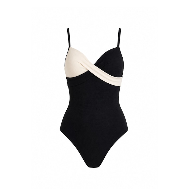 Thumbnail of Monochrome Twist One-Piece Swimsuit image