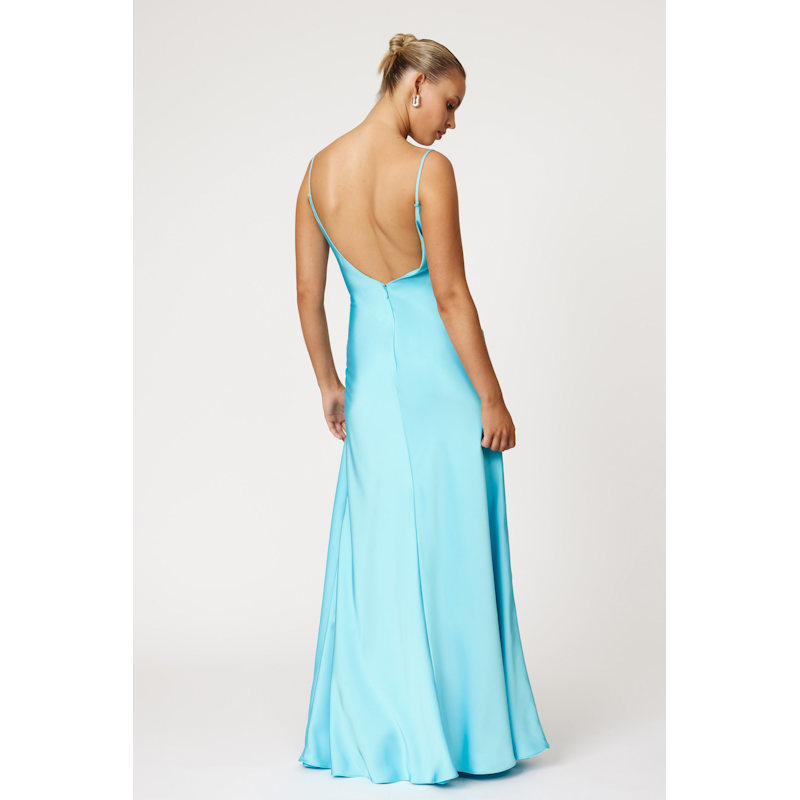 Thumbnail of Monroe Dress - Lagoon Blue image