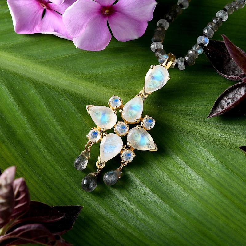 Thumbnail of Moonstone Labradorite Pendant image