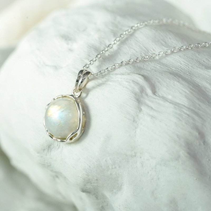 Thumbnail of Moonstone Pendant In Sterling Silver image