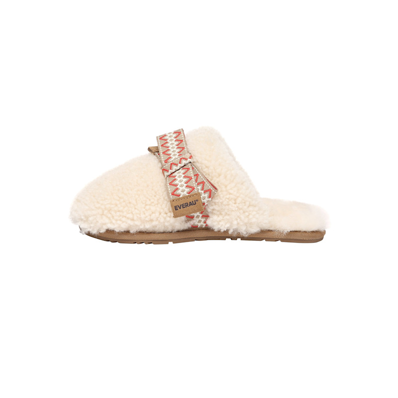 Thumbnail of Moorhen Bow Slippers In Cream image