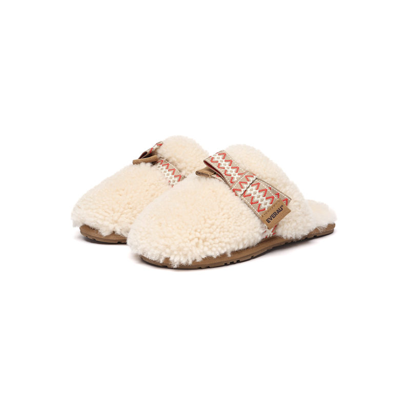 Thumbnail of Moorhen Bow Slippers In Cream image