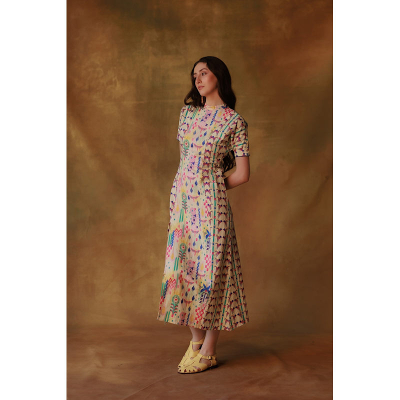 Morning Museum Walk Dress | Maison Qala | Wolf & Badger