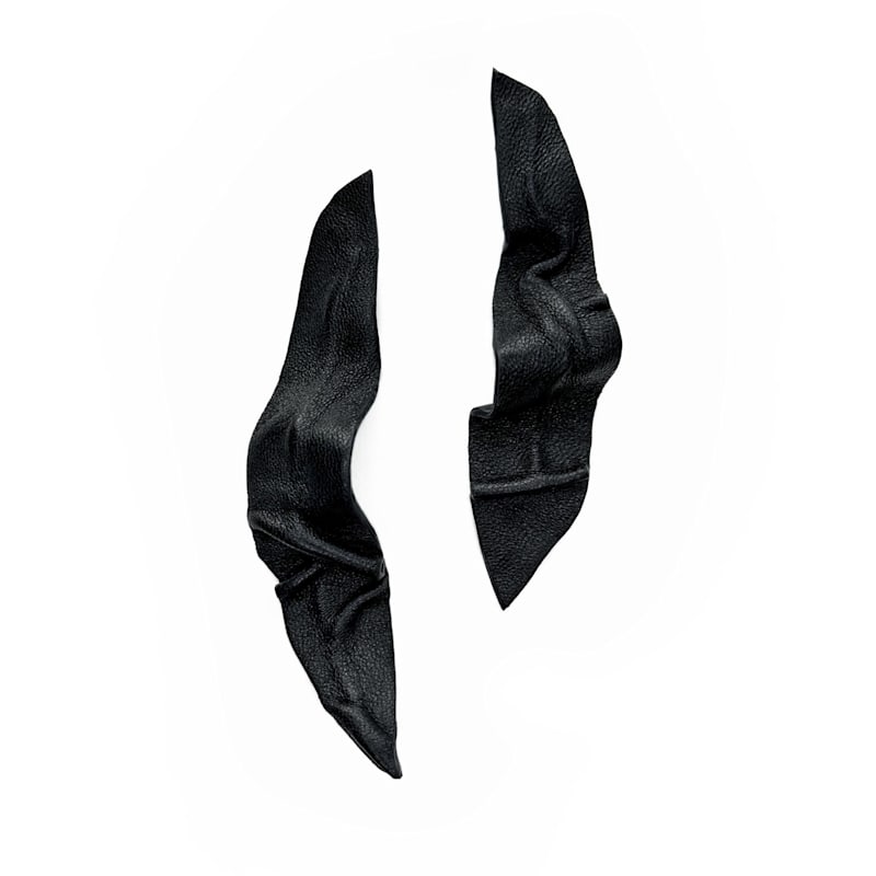 Thumbnail of Morph Sculptural Leather Earrings image