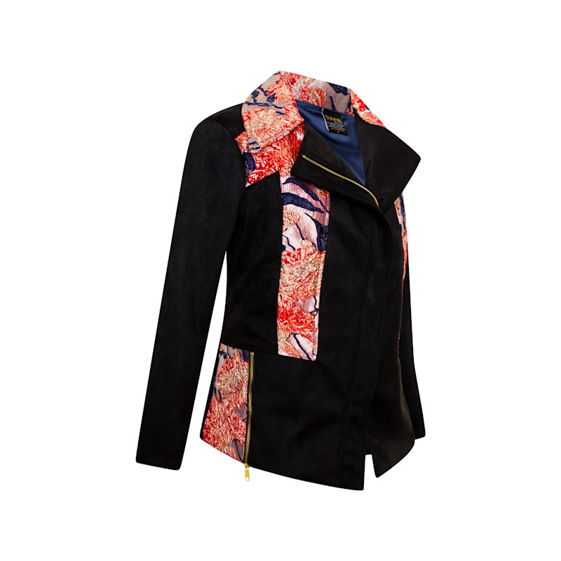 Thumbnail of Moto Jacket In What The Flower - Pink image