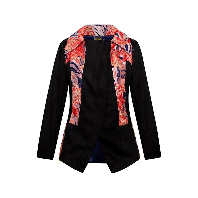Thumbnail of Moto Jacket In What The Flower - Pink image