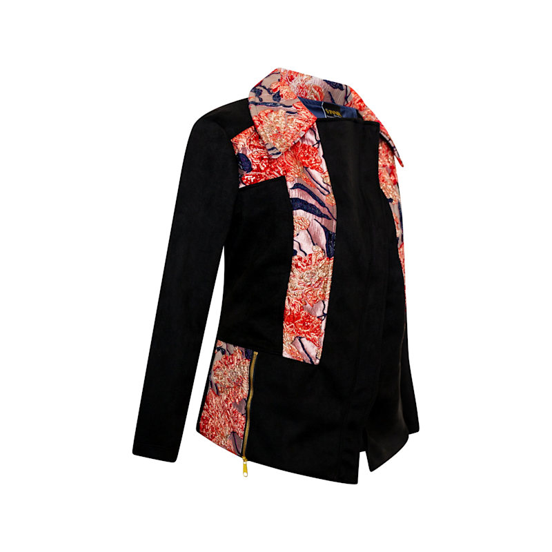 Thumbnail of Moto Jacket In What The Flower - Pink image