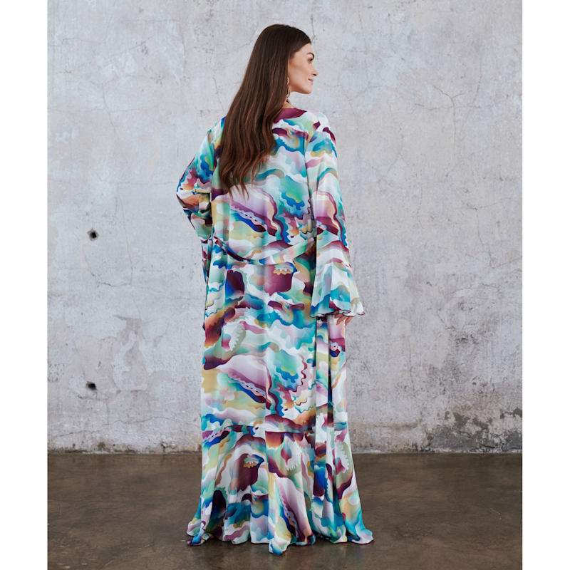 Thumbnail of Mamma Mia! Maxi Dressing Gown - Ecovero image