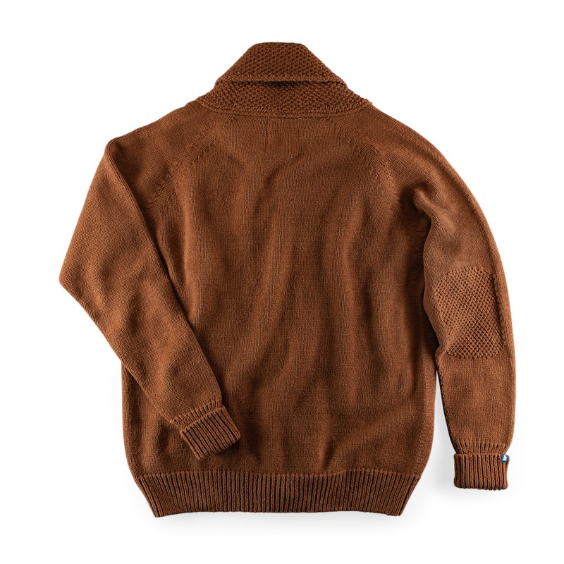 &Sons Turner Cardigan Rust | &SONS Trading Co | Wolf & Badger
