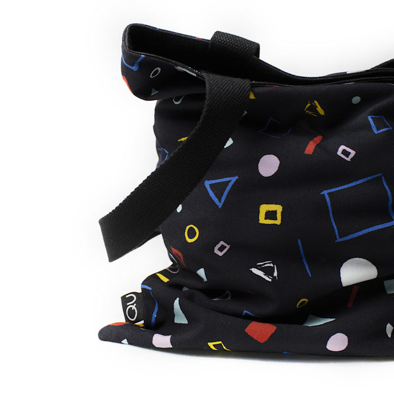 Thumbnail of Multicolor Pattern Canvas Tote Bag image