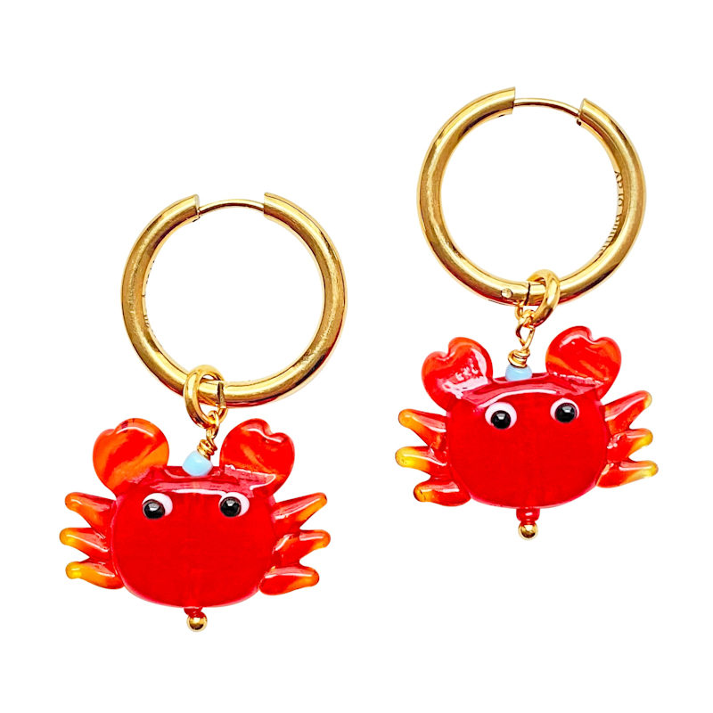 Thumbnail of Holy Crab! Earrings image